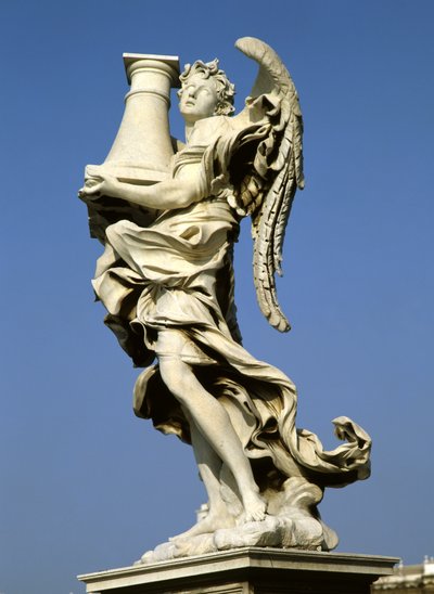 Angelo con la colonna, c.1669 da Antonio Raggi